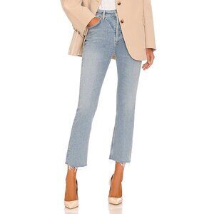 Citizens of Humanity Isola Cropped Raw Hem Blue Moon Boot Jeans Size 27 90s chic